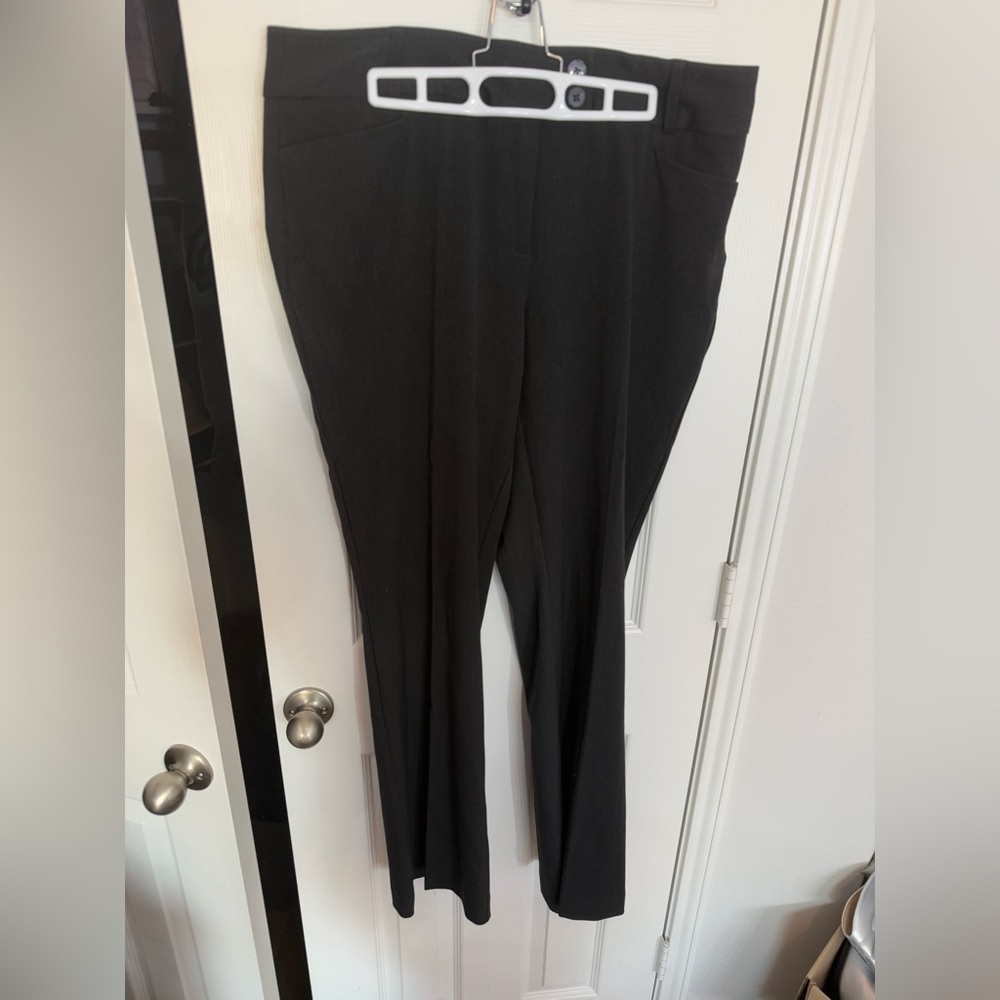 Stretchy Black Work Pants
